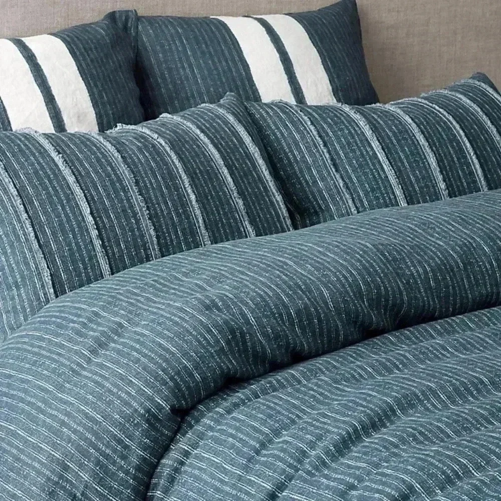 RESTORATION HARDWARE SHAM INEZ BELGIAN FLAX LINEN CLAY MCLAURIN-NWT-King/Queen